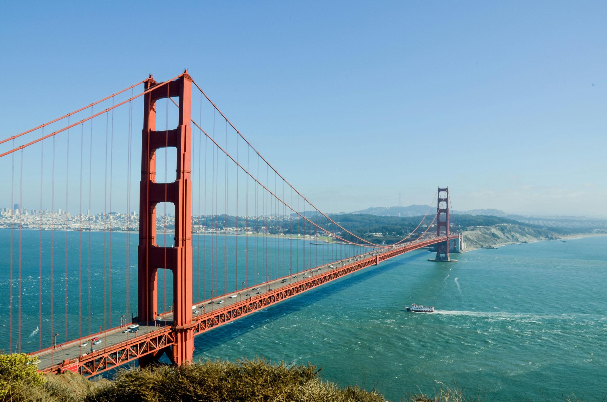 tesla driver stabs cyclist on golden gate bridge